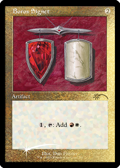 Boros Signet (Retro) (Foil Etched) [Secret Lair Drop Series] | Nerdhalla Games