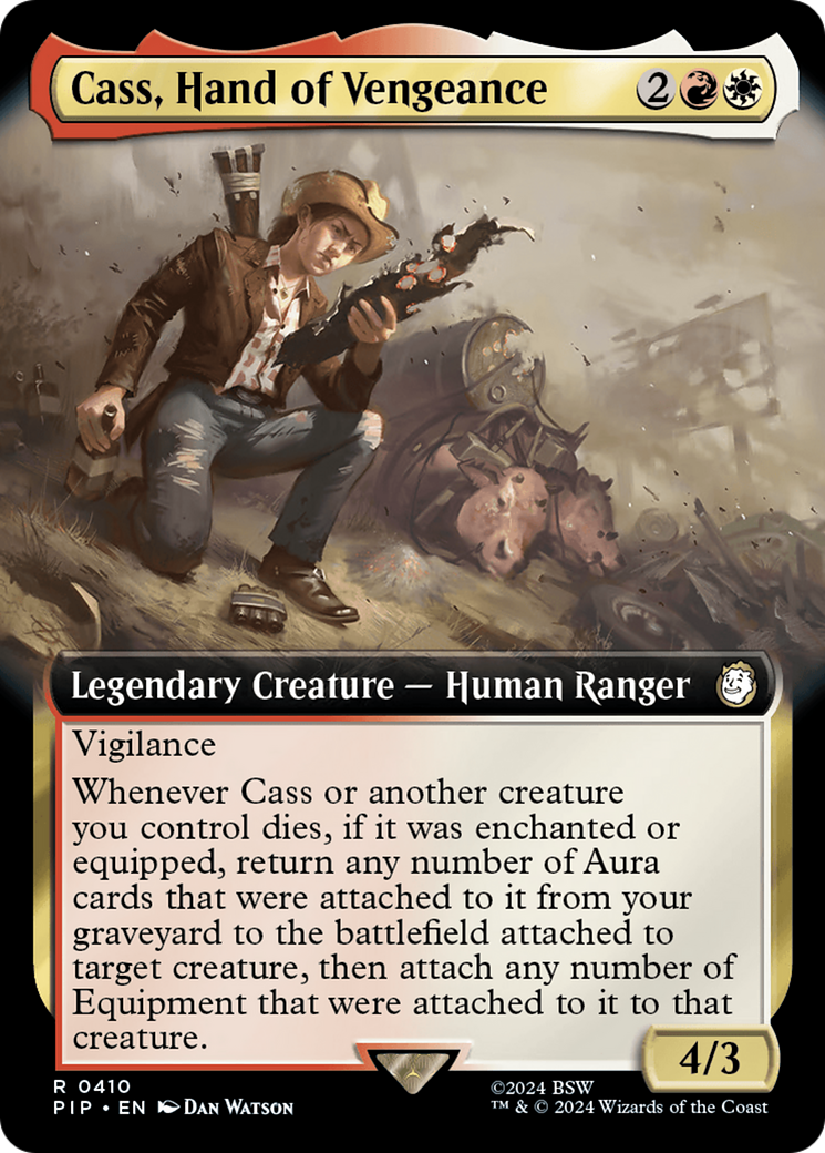 Cass, Hand of Vengeance (Extended Art) [Fallout] | Nerdhalla Games