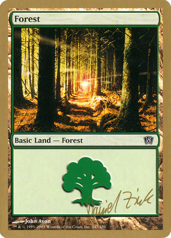 Forest (dz347) (Daniel Zink) [World Championship Decks 2003] | Nerdhalla Games