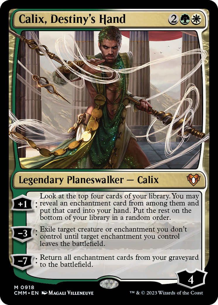 Calix, Destiny's Hand [Commander Masters] | Nerdhalla Games