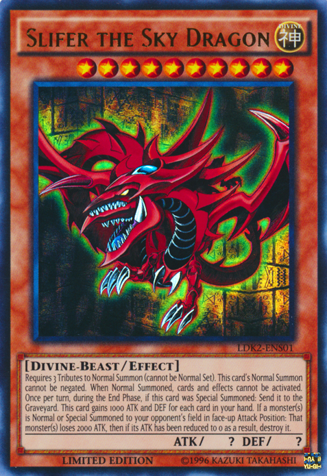 Slifer the Sky Dragon [LDK2-ENS01] Ultra Rare | Nerdhalla Games