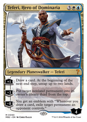 Teferi, Hero of Dominaria (White Border) [Mystery Booster 2] | Nerdhalla Games