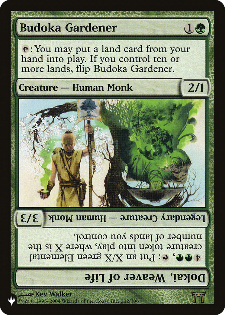 Budoka Gardener // Dokai, Weaver of Life [The List] | Nerdhalla Games