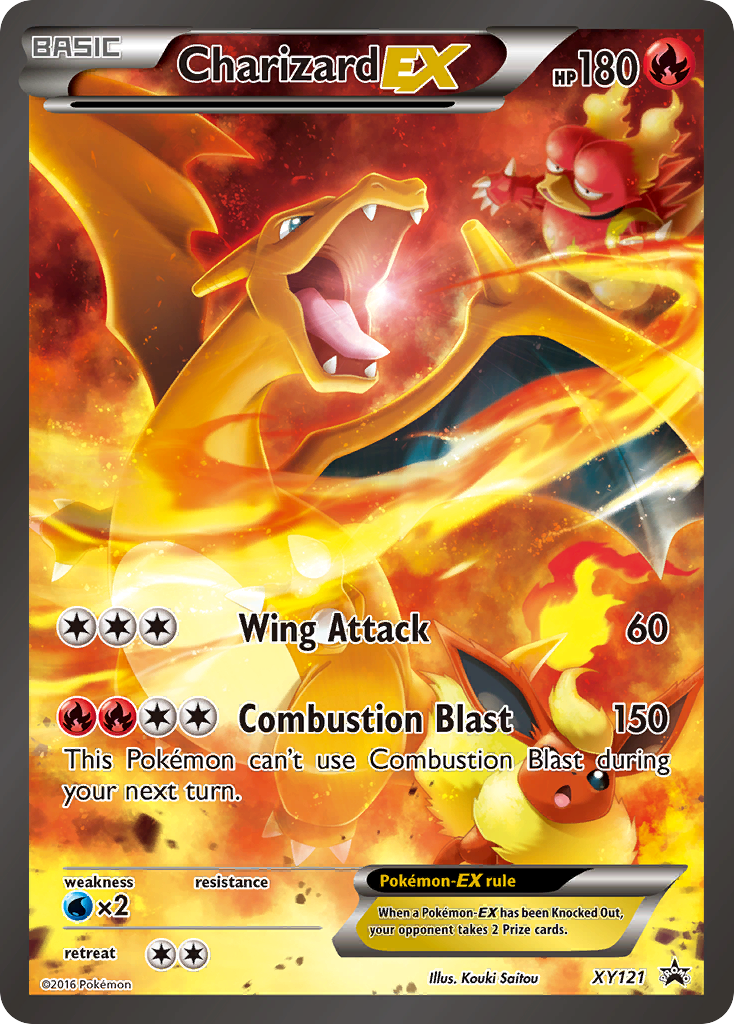 Charizard EX (XY121) [XY: Black Star Promos] | Nerdhalla Games