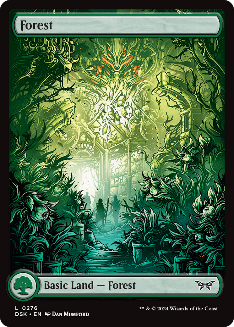 Forest (276) - Full Art [Duskmourn: House of Horror] | Nerdhalla Games