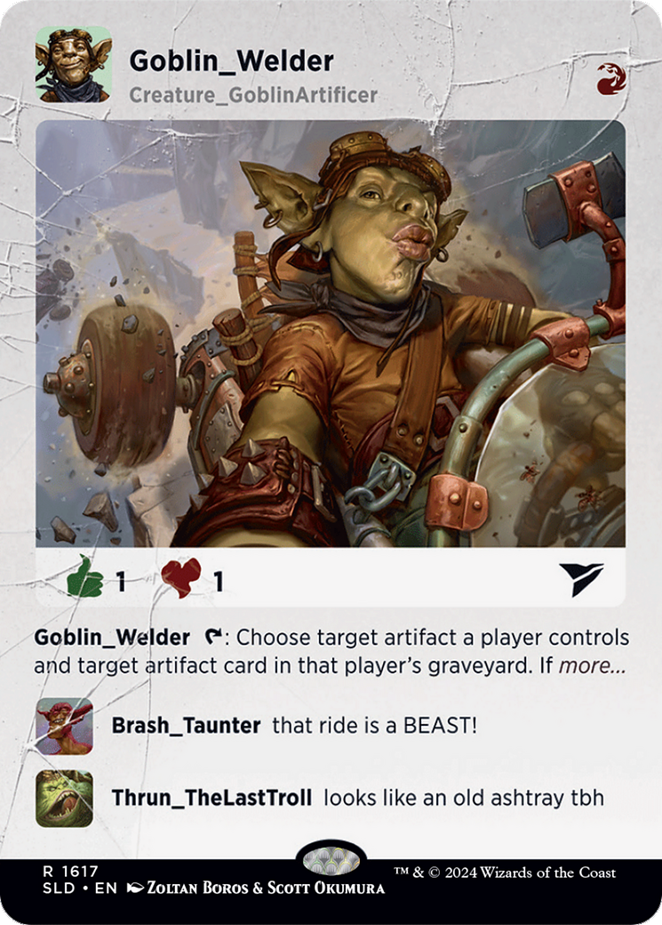 Goblin Welder [Secret Lair Drop Series] | Nerdhalla Games