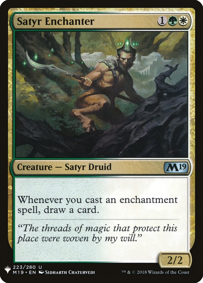 Satyr Enchanter [Mystery Booster] | Nerdhalla Games