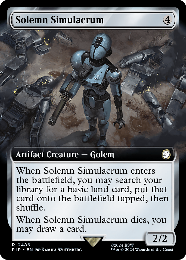 Solemn Simulacrum (Extended Art) [Fallout] | Nerdhalla Games