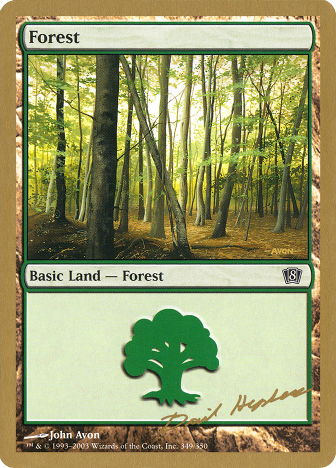 Forest (dh349) (Dave Humpherys) [World Championship Decks 2003] | Nerdhalla Games