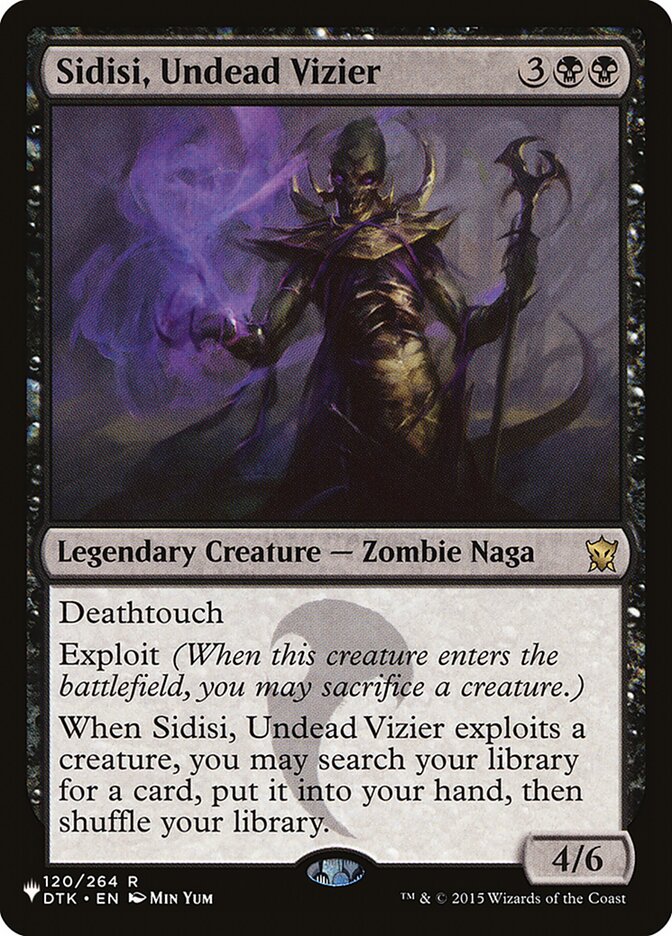 Sidisi, Undead Vizier [The List] | Nerdhalla Games