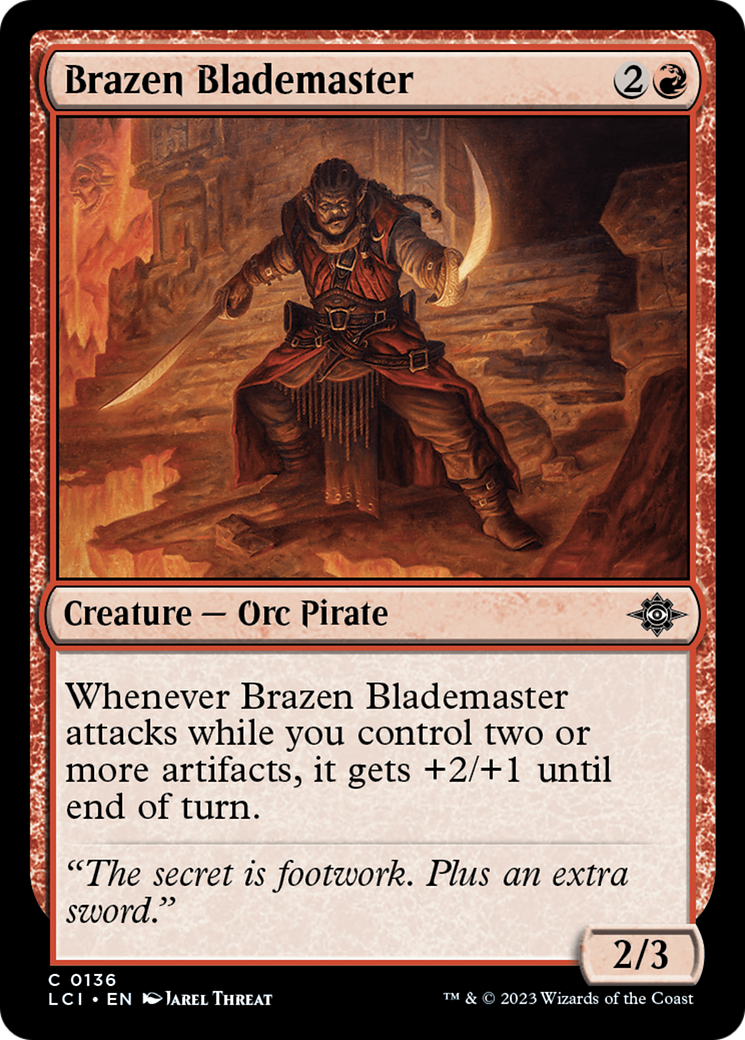 Brazen Blademaster [The Lost Caverns of Ixalan] | Nerdhalla Games