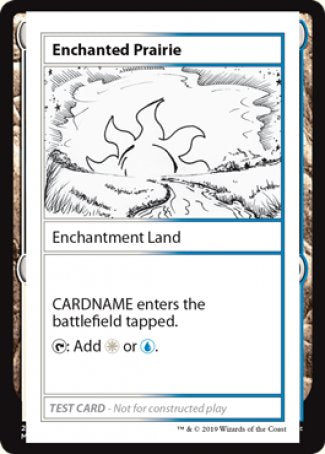 Enchanted Prairie (2021 Edition) [Mystery Booster Playtest Cards] | Nerdhalla Games