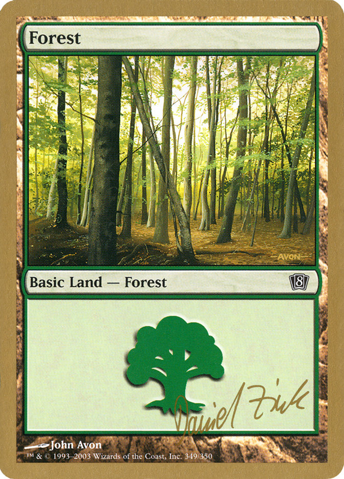 Forest (dz349) (Daniel Zink) [World Championship Decks 2003] | Nerdhalla Games