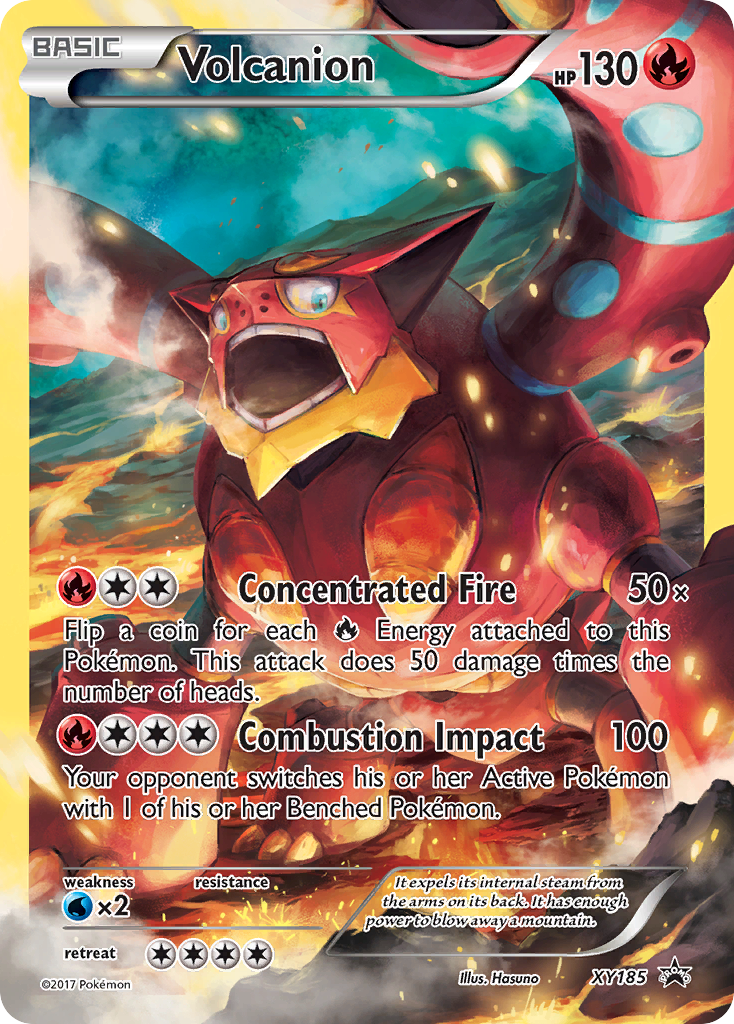 Volcanion (XY185) [XY: Black Star Promos] | Nerdhalla Games