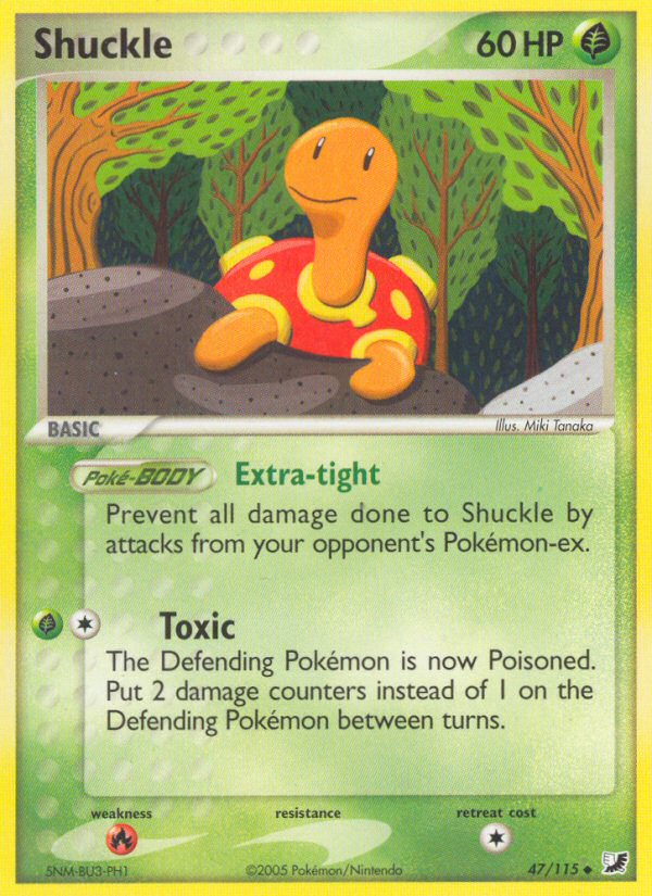 Shuckle (47/115) [EX: Unseen Forces] | Nerdhalla Games