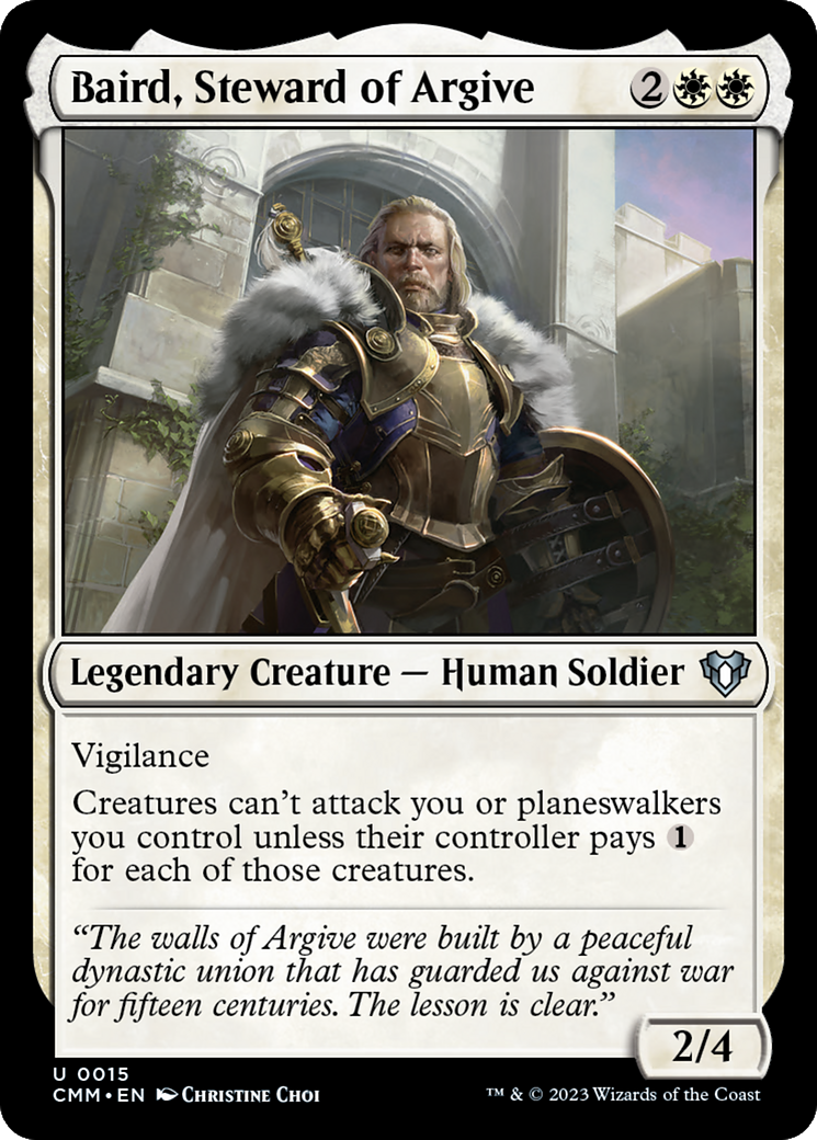 Baird, Steward of Argive [Commander Masters] | Nerdhalla Games