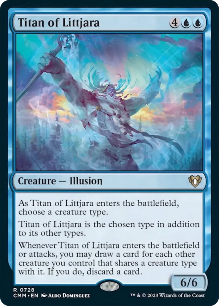 Titan of Littjara [Commander Masters] | Nerdhalla Games