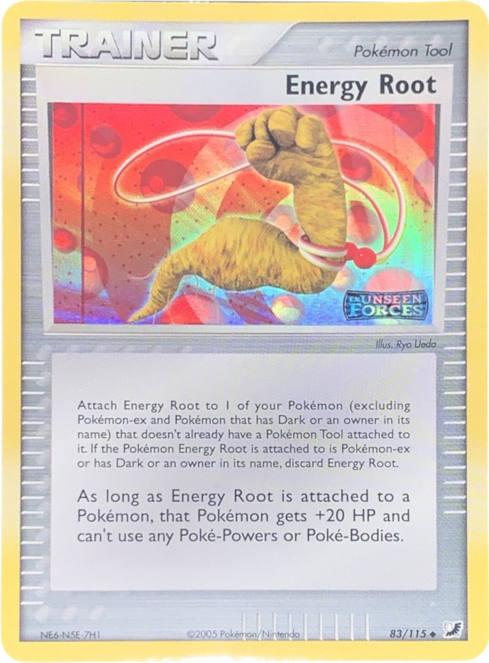 Energy Root (83/115) (Stamped) [EX: Unseen Forces] | Nerdhalla Games