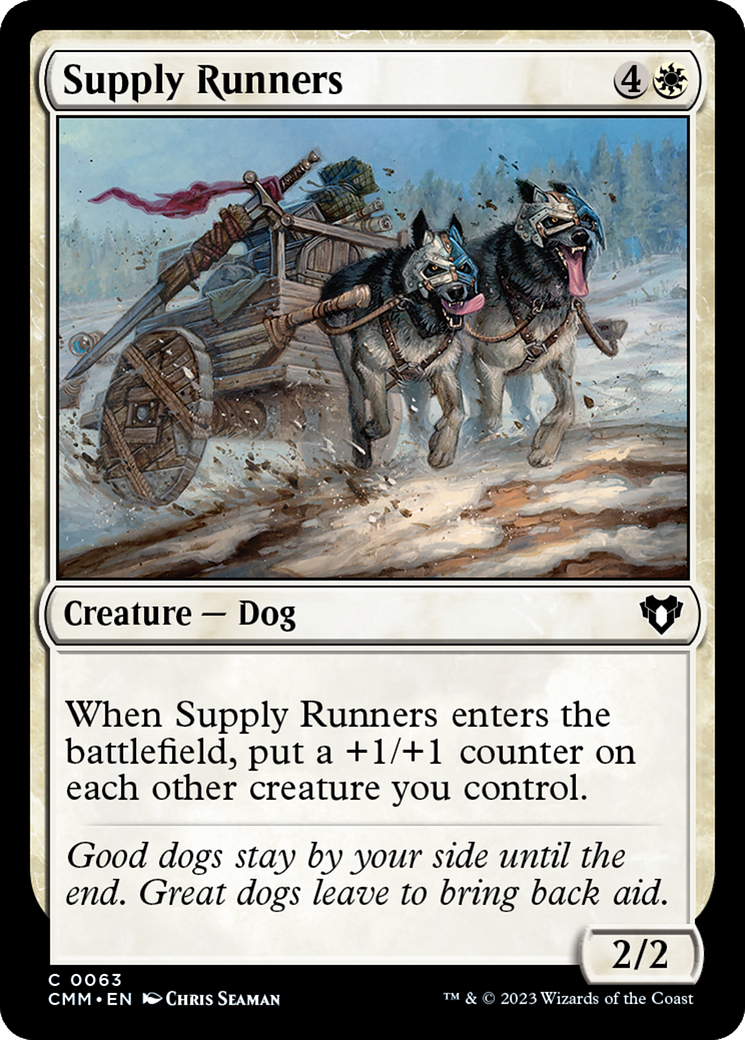 Supply Runners [Commander Masters] | Nerdhalla Games