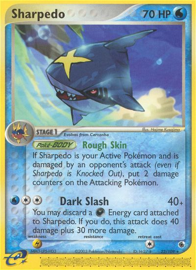 Sharpedo (22/109) [EX: Ruby & Sapphire] | Nerdhalla Games