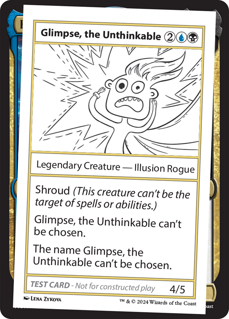 Glimpse, the Unthinkable [Mystery Booster 2 Playtest Cards] | Nerdhalla Games