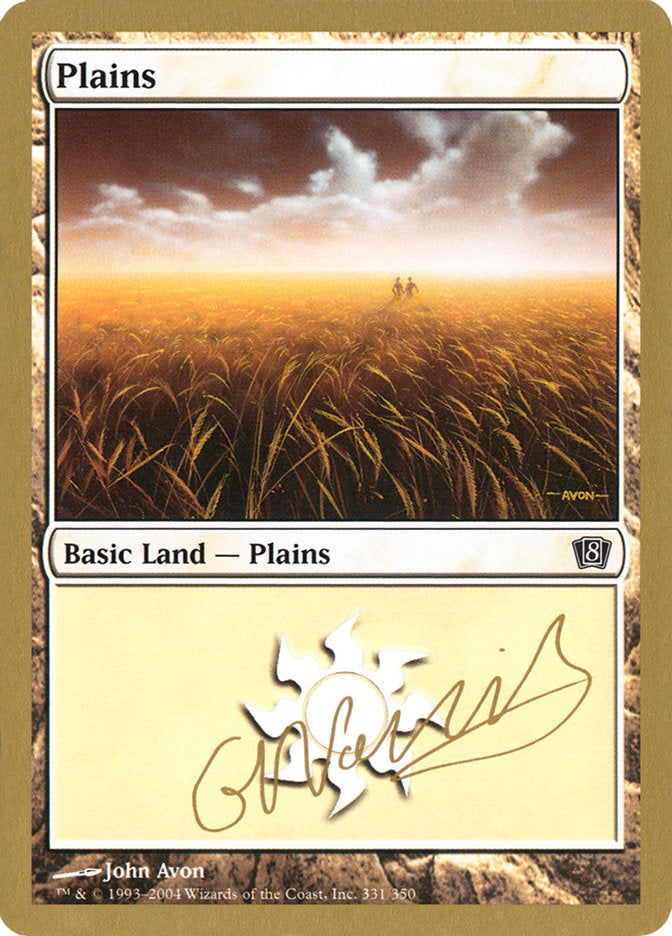 Plains (gn331) (Gabriel Nassif) [World Championship Decks 2004] | Nerdhalla Games