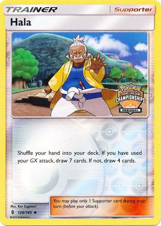 Hala (126/145) (Regional Championship Promo) [Sun & Moon: Guardians Rising] | Nerdhalla Games