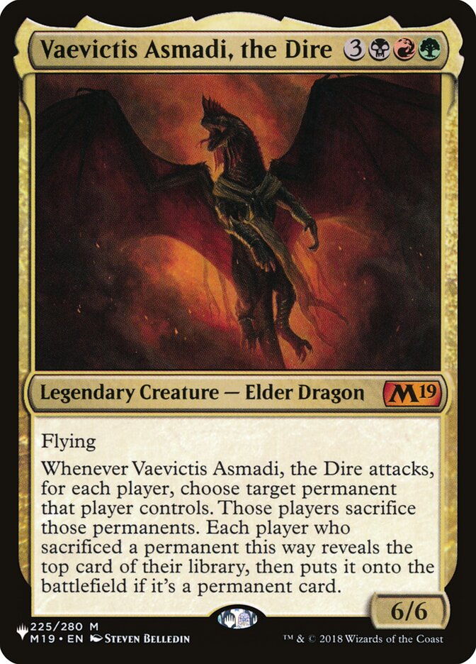 Vaevictis Asmadi, the Dire [The List] | Nerdhalla Games