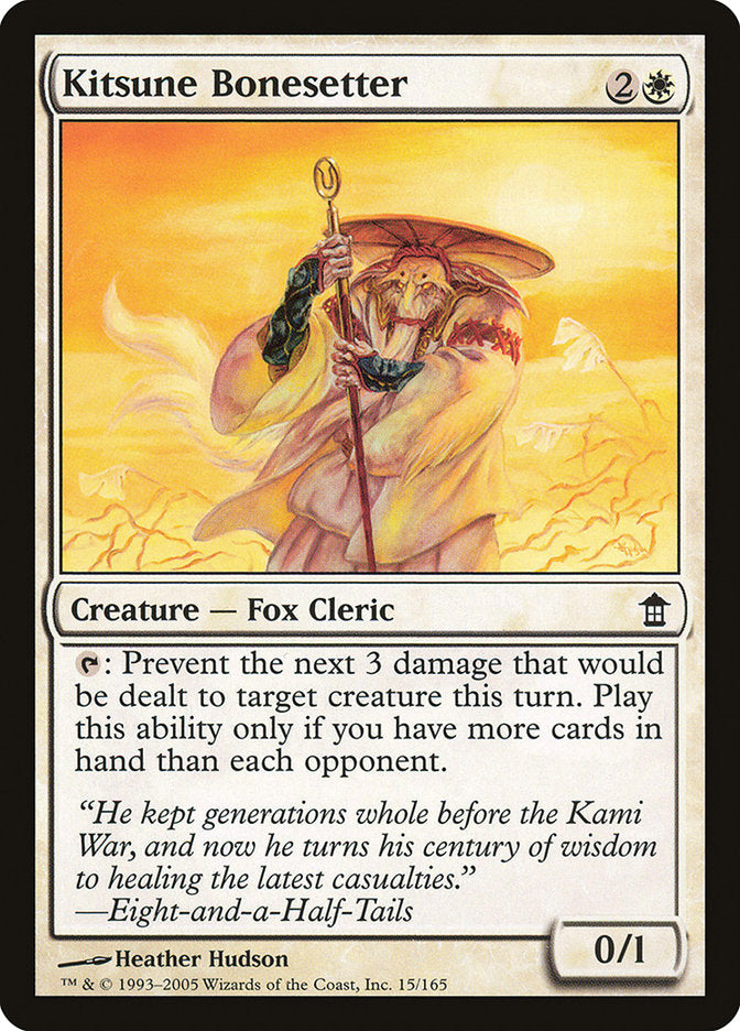 Kitsune Bonesetter [Saviors of Kamigawa] | Nerdhalla Games