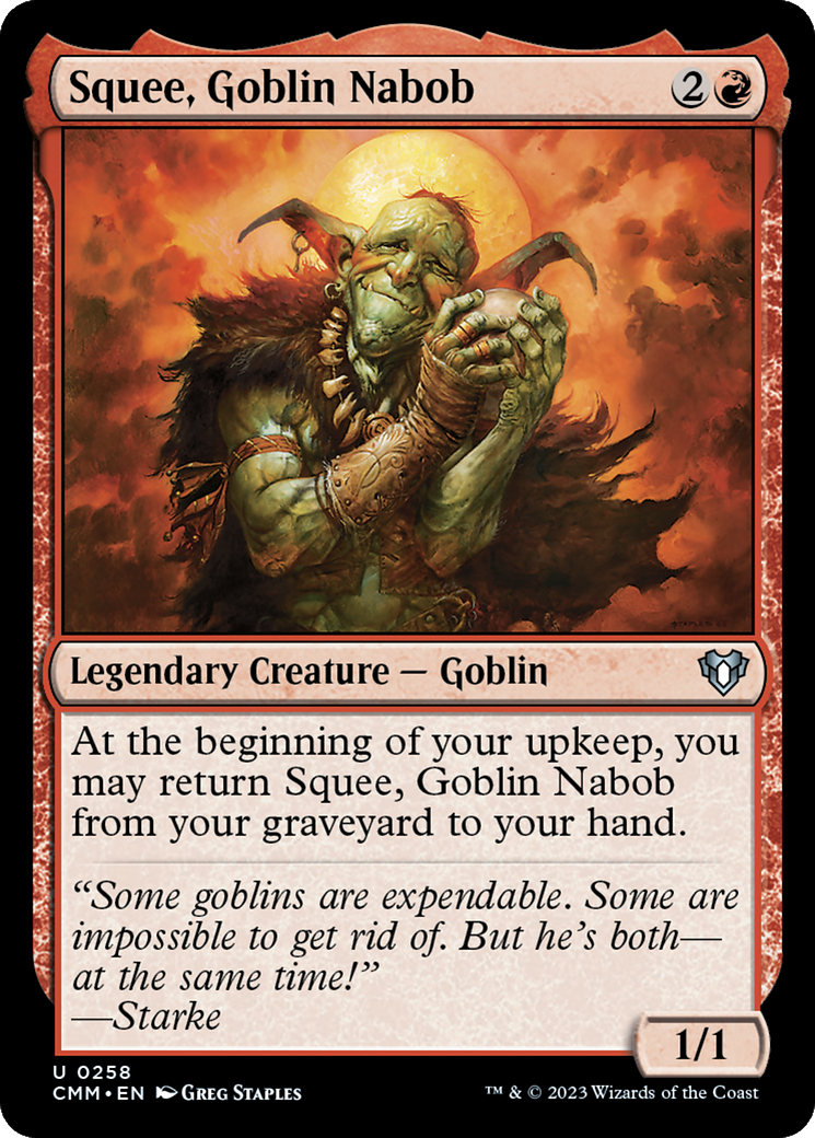 Squee, Goblin Nabob [Commander Masters] | Nerdhalla Games