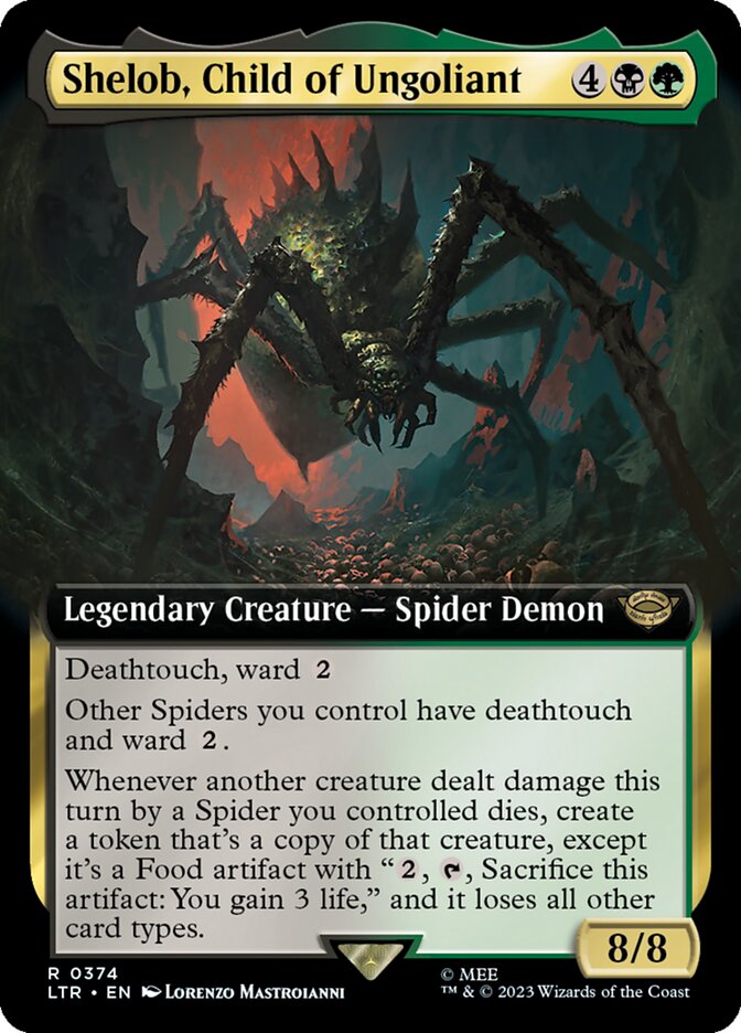 Shelob, Child of Ungoliant (Extended Art) [The Lord of the Rings: Tales of Middle-Earth] | Nerdhalla Games