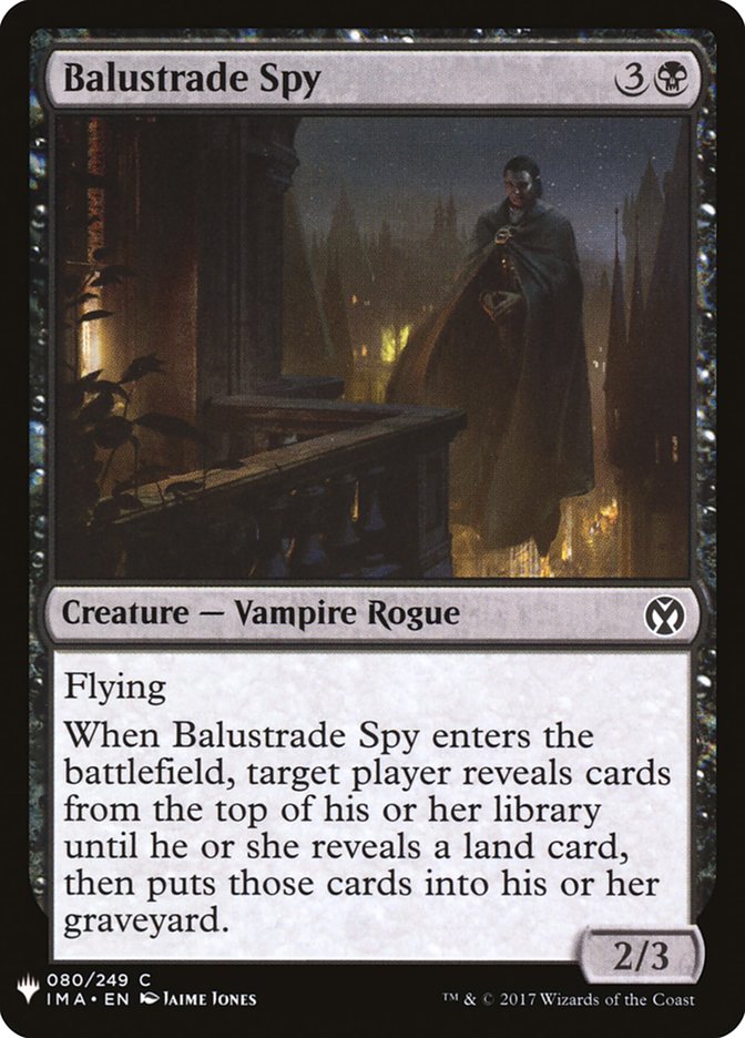 Balustrade Spy [Mystery Booster] | Nerdhalla Games