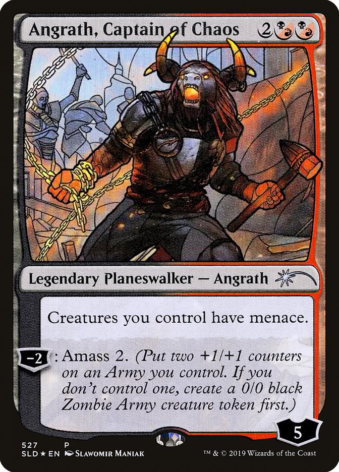 Angrath, Captain of Chaos (Stained Glass) [Secret Lair Drop Promos] | Nerdhalla Games