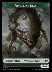 Eldrazi Scion // Phyrexian Beast Double-Sided Token [Commander Masters Tokens] | Nerdhalla Games