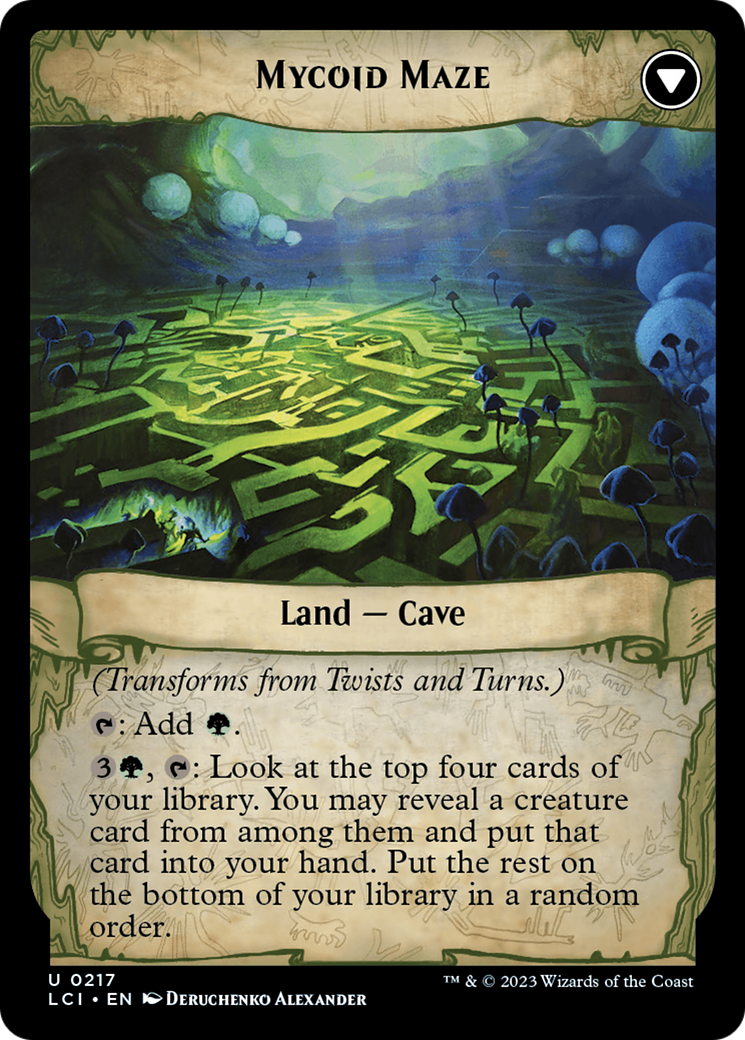 Twists and Turns // Mycoid Maze [The Lost Caverns of Ixalan] | Nerdhalla Games