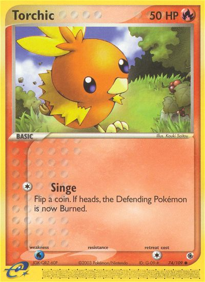 Torchic (74/109) [EX: Ruby & Sapphire] | Nerdhalla Games