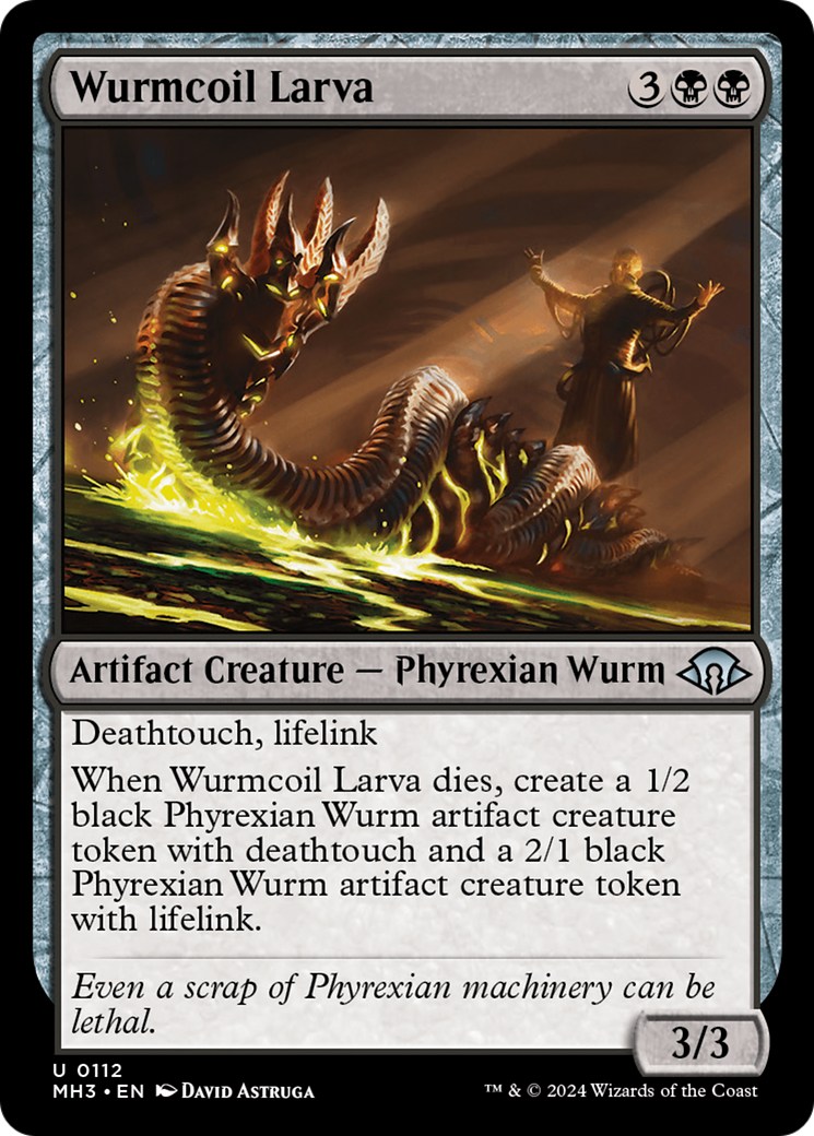 Wurmcoil Larva [Modern Horizons 3] | Nerdhalla Games