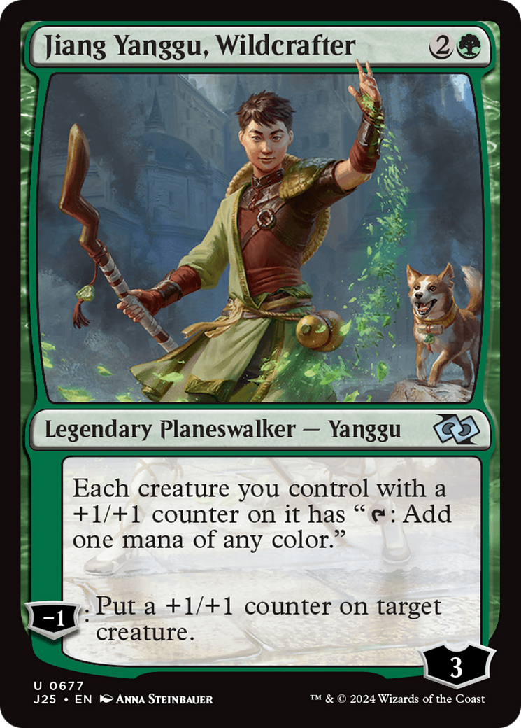 Jiang Yanggu, Wildcrafter [Foundations Jumpstart] | Nerdhalla Games