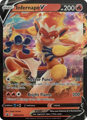 Infernape V (SWSH252) (Jumbo Card) [Sword & Shield: Black Star Promos] | Nerdhalla Games