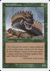 Spined Wurm [Media Promos] | Nerdhalla Games