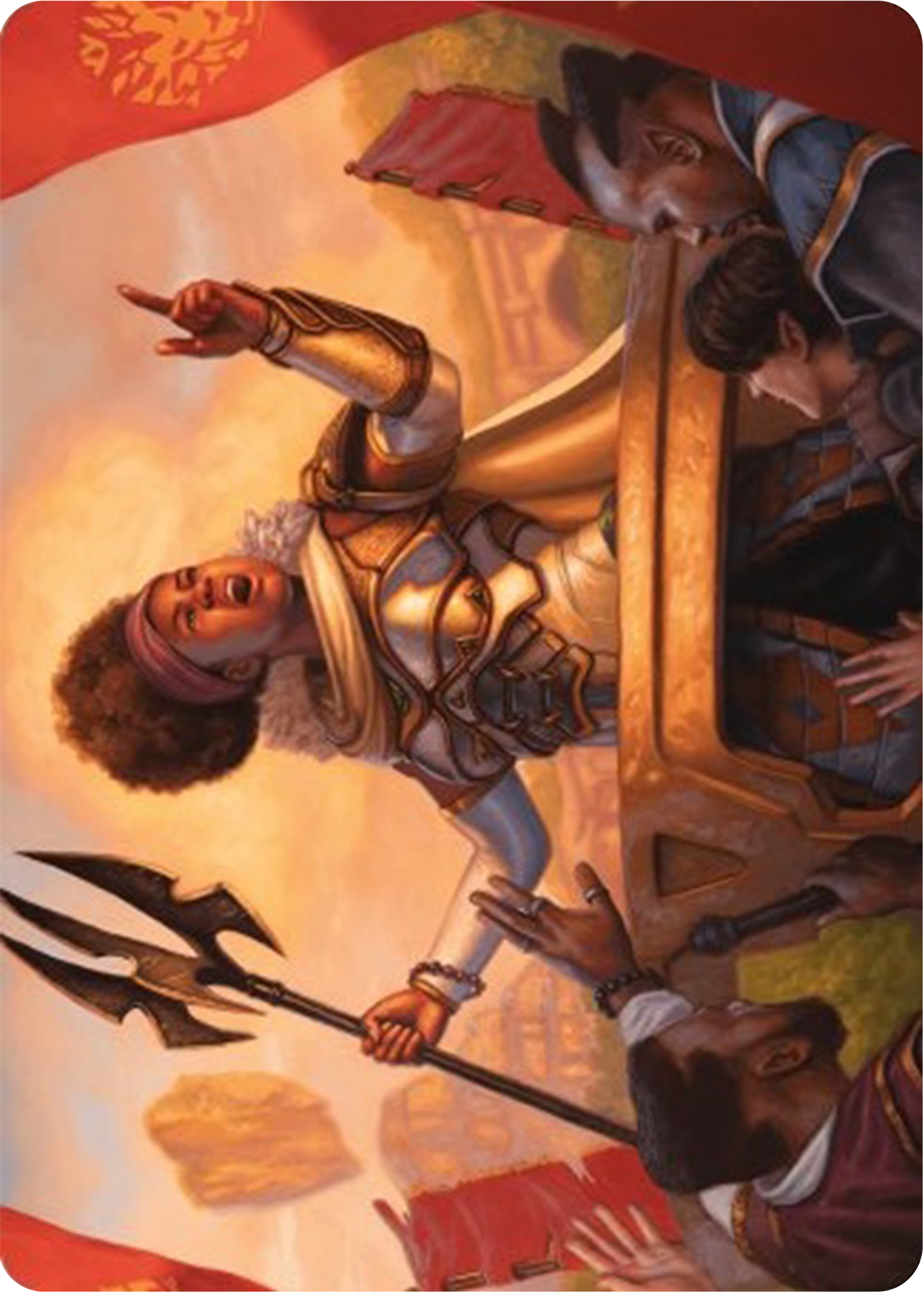 Recruiter of the Guard Art Card [Modern Horizons 3 Art Series] | Nerdhalla Games