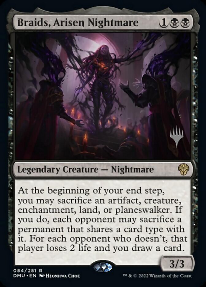 Braids, Arisen Nightmare (Promo Pack) [Dominaria United Promos] | Nerdhalla Games