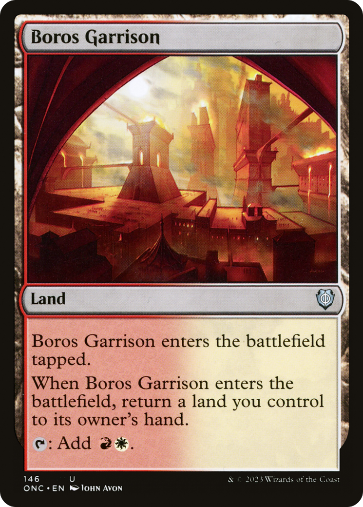 Boros Garrison [Phyrexia: All Will Be One Commander] | Nerdhalla Games