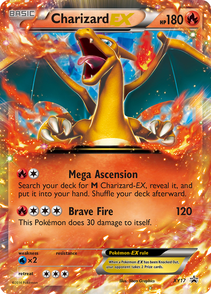 Charizard EX (XY17) [XY: Black Star Promos] | Nerdhalla Games