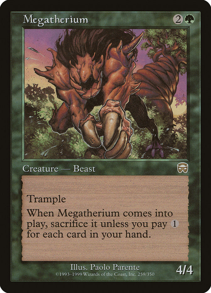 Megatherium [Mercadian Masques] | Nerdhalla Games