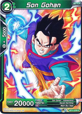 Son Gohan (Green) [BT11-076] | Nerdhalla Games