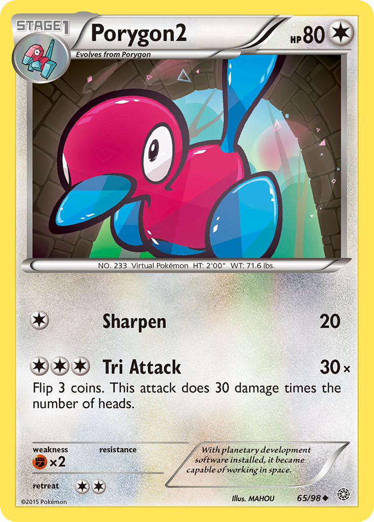 Porygon2 (65/98) [XY: Ancient Origins] | Nerdhalla Games