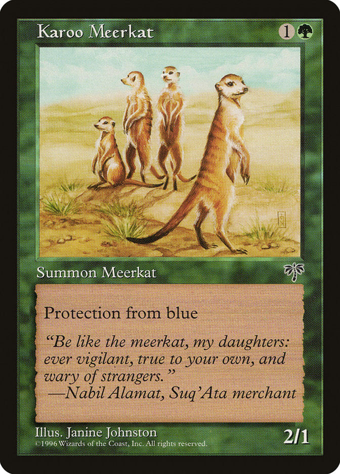 Karoo Meerkat [Mirage] | Nerdhalla Games