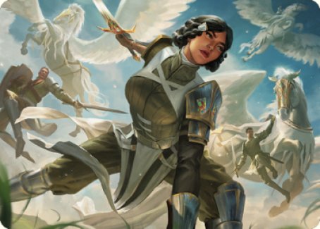 Resolute Reinforcements Art [Dominaria United Art Series] | Nerdhalla Games