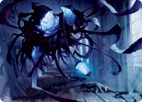 Spectral Adversary Art Card [Innistrad: Midnight Hunt Art Series] | Nerdhalla Games